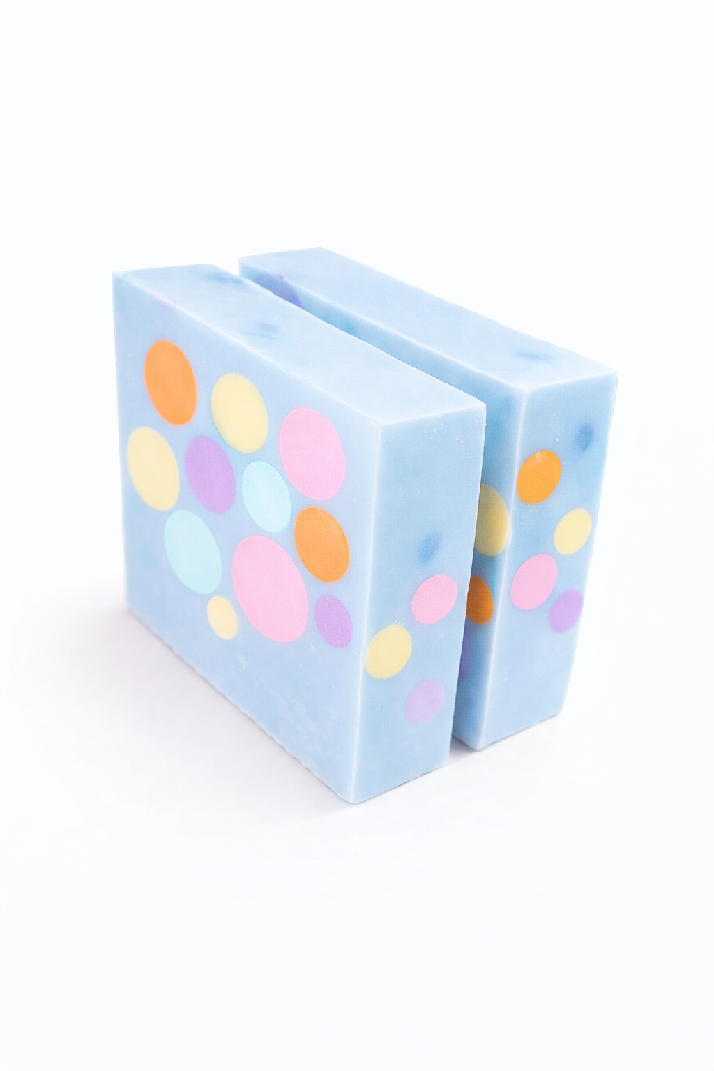 White Chocolate Soap Slice