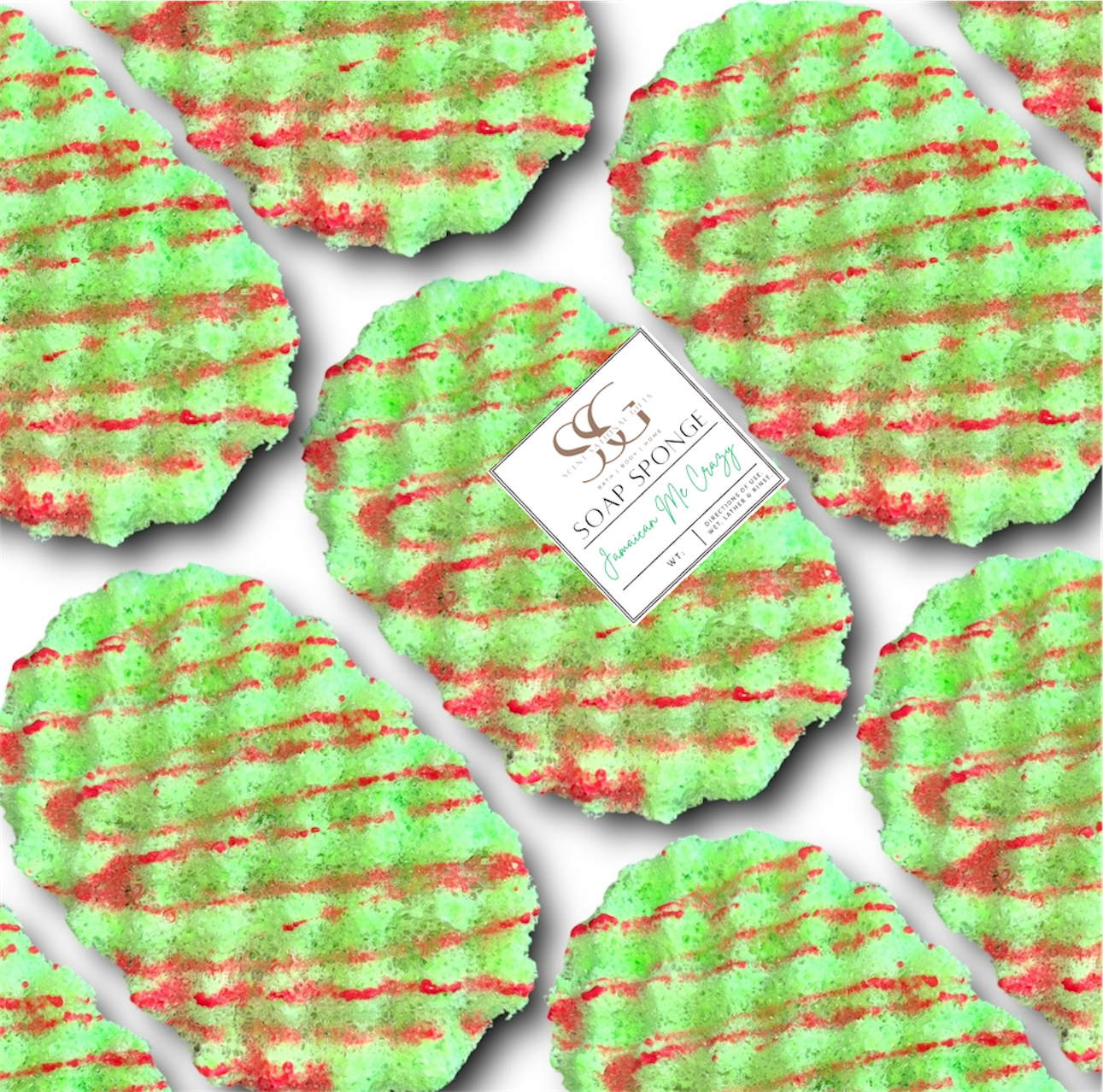 Jamaican Me Crazy Soap Sponge