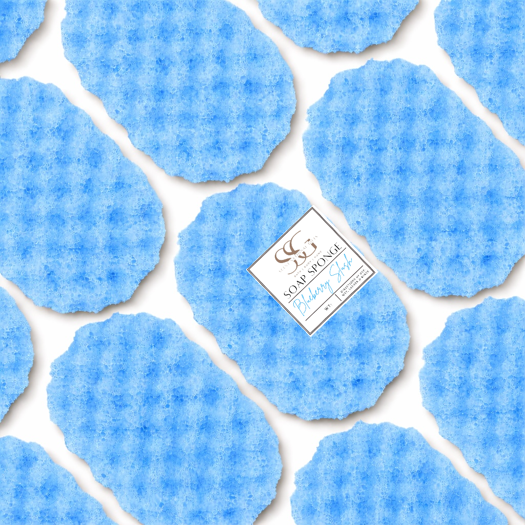 Blueberry Slush Soap Sponge