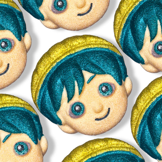 Demon Slay Boy Green Bath Bomb